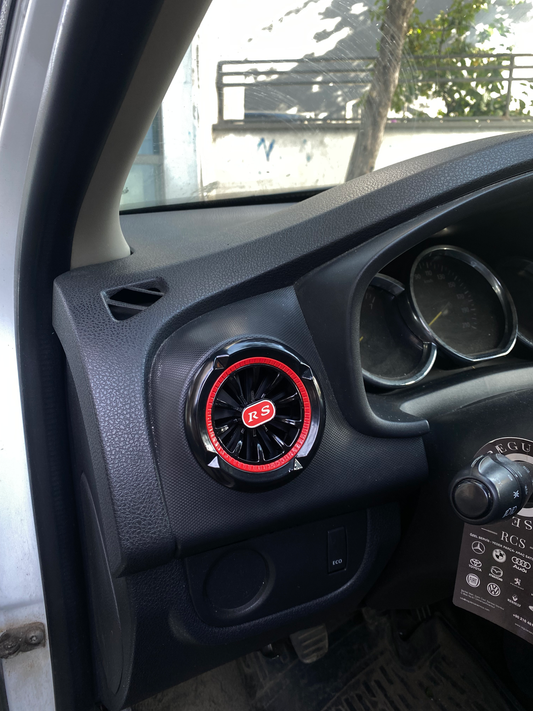 Renault Symbol (2013-2021) RS Kırmızı Havalandırma Menfezi 2 adet – HM1001-2