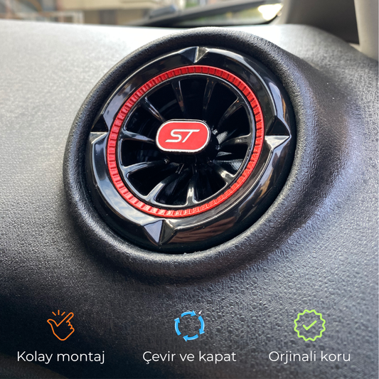 Ford Connect 2009-2015 ST Kırmızı Havalandırma Menfezi 5 adet HM1003-2