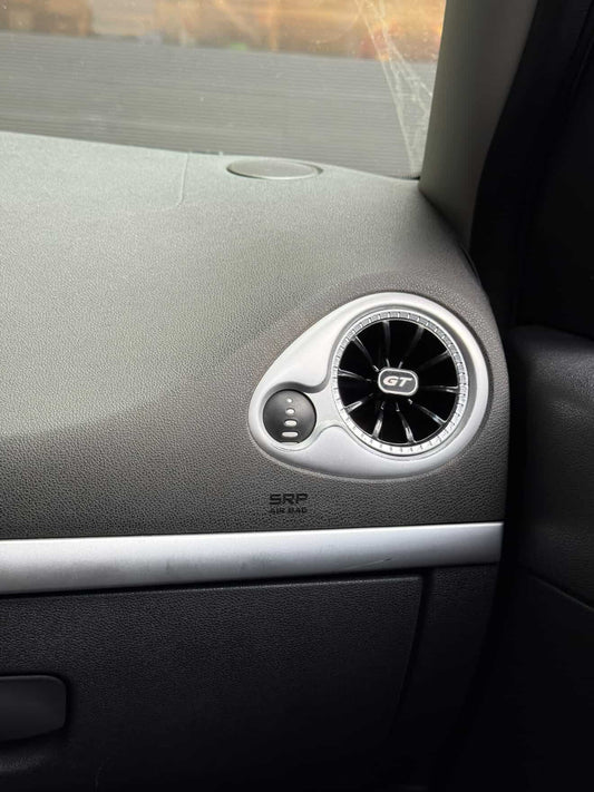 Renault Clio 3 GT Gümüş Havalandırma Menfezi 2 adet – HM1006-1