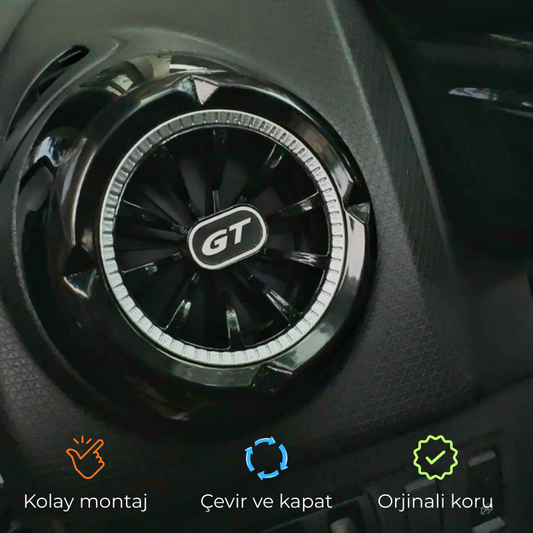 Renault Trafic 3 GT Gümüş Havalandırma Menfezi  2 adet – HM1000-1