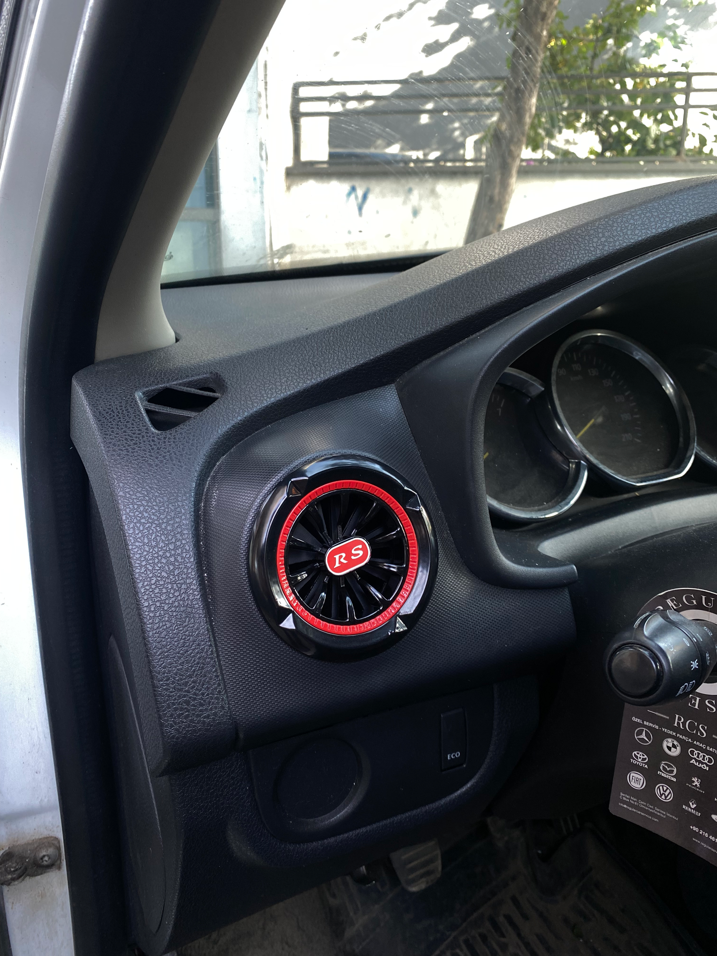 Renault Symbol (2013-2021) RS Kırmızı Havalandırma Menfezi  2 adet – HM1001-2