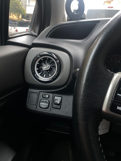 Toyota Yaris (2012-2016) GT Gümüş Havalandırma Menfezi  2 adet – HM1007-1