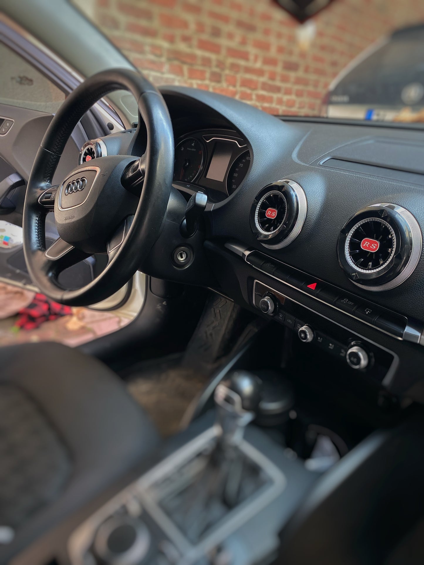 Audi A3 2013-2020 RS Gümüş Havalandırma Menfezi 4 Adet HM1009-2